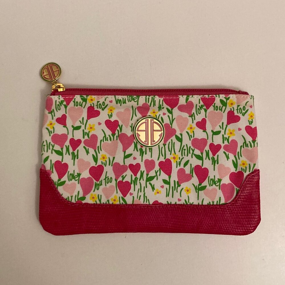 Lilly Pulitzer Business Or Pleasure Duo Set of 2 Love You 2 Much NWT Hearts RARE
